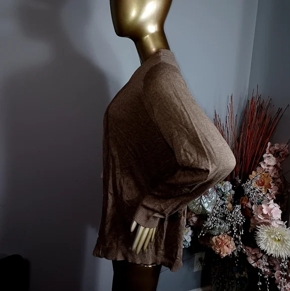 CJ Banks sweater with tiered attached tank - Picture 8 of 13